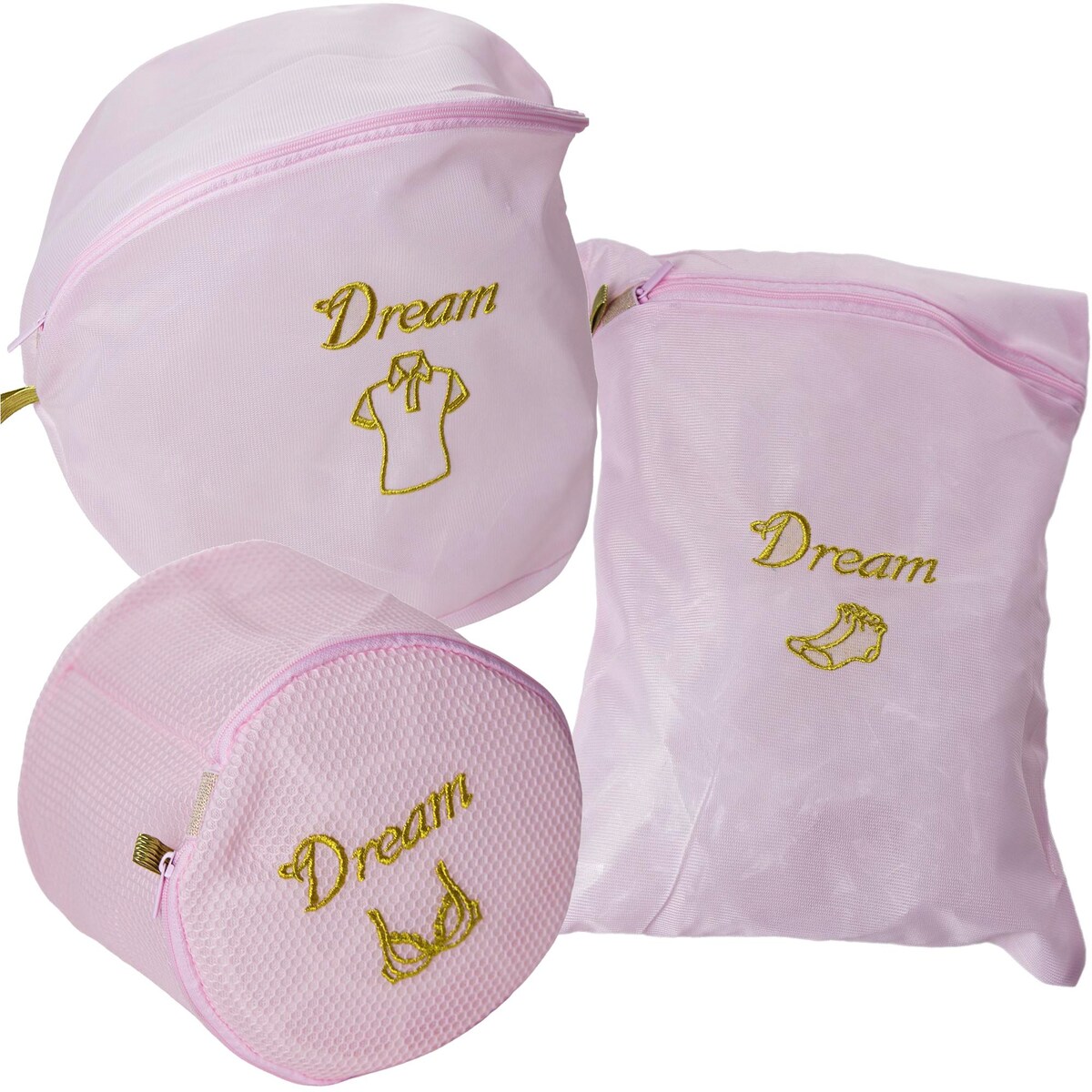 Worek Siatka Na Pranie Ubrań Bielizny Skarpetek Zestaw 3 szt.