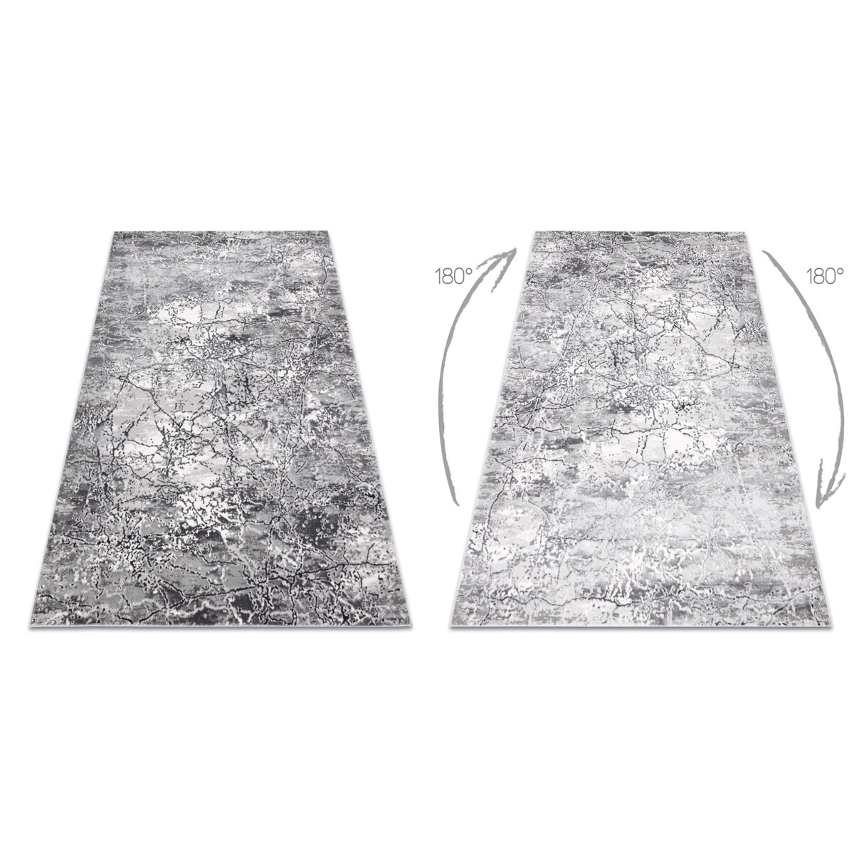 Dywan ALLURE 5716 Kamień - Strukturalny, 240x330 cm | home&you