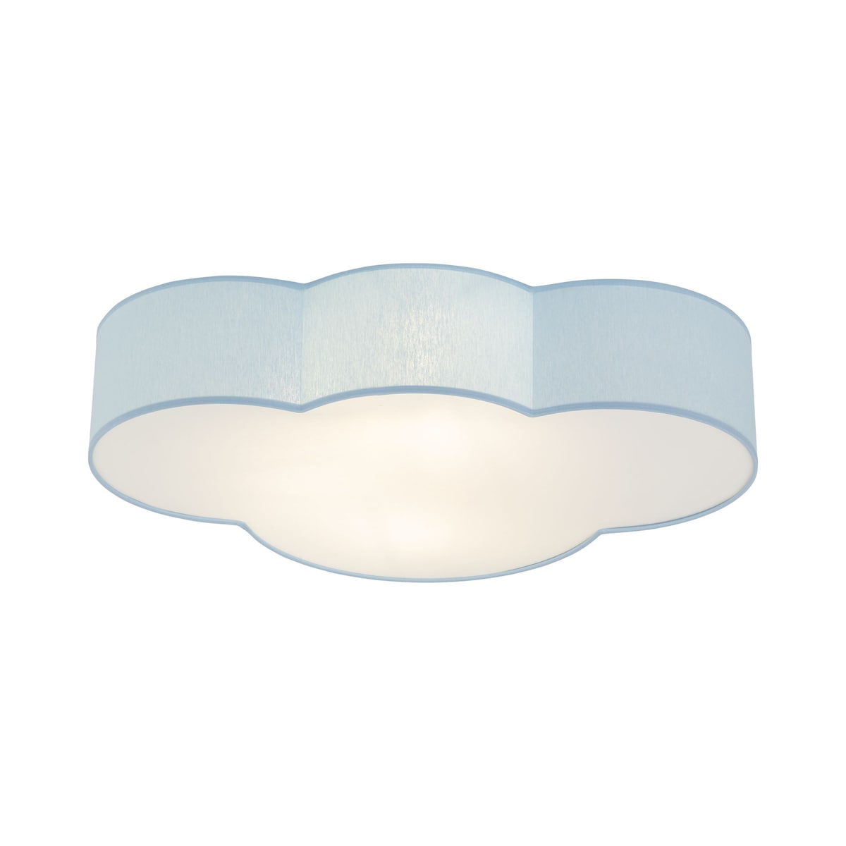 Lampa sufitowa chmura Cloud 6071 TK Lighting dziecięca z tkaniny różowa