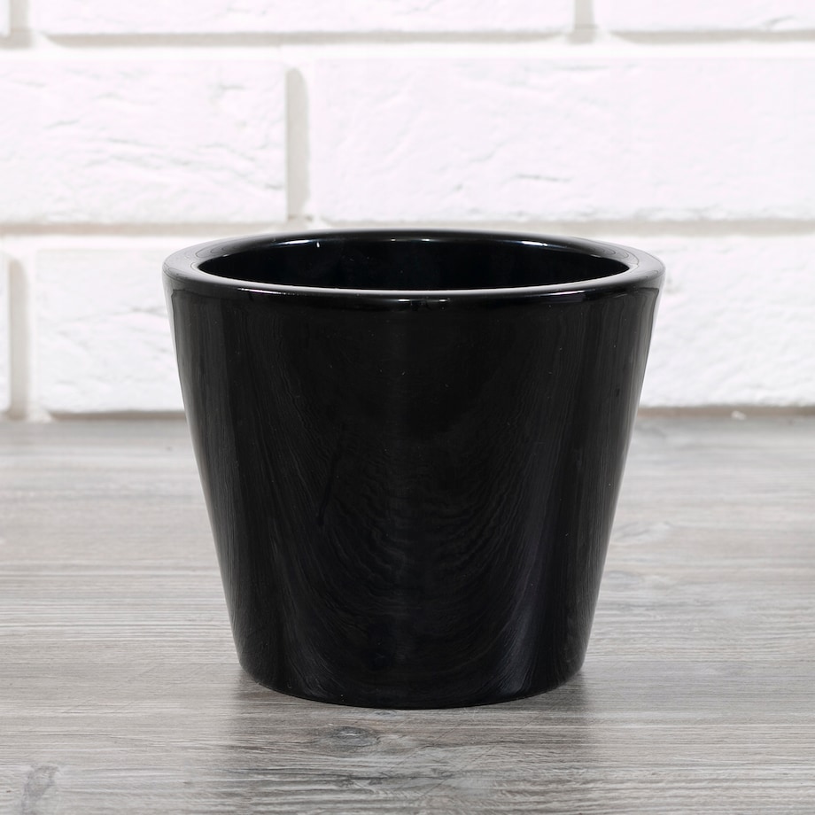 DONICA SOFIA ceramiczna, czarna śr. 14cm