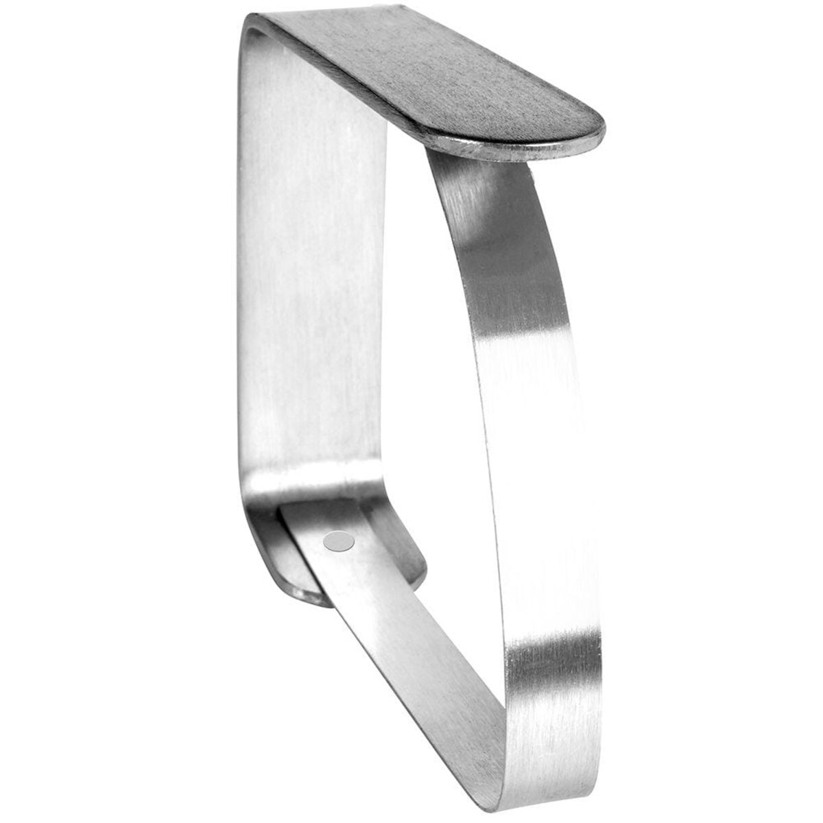 Klipsy uchwyty klamry stalowe do obrusu stołu 4 sztuki