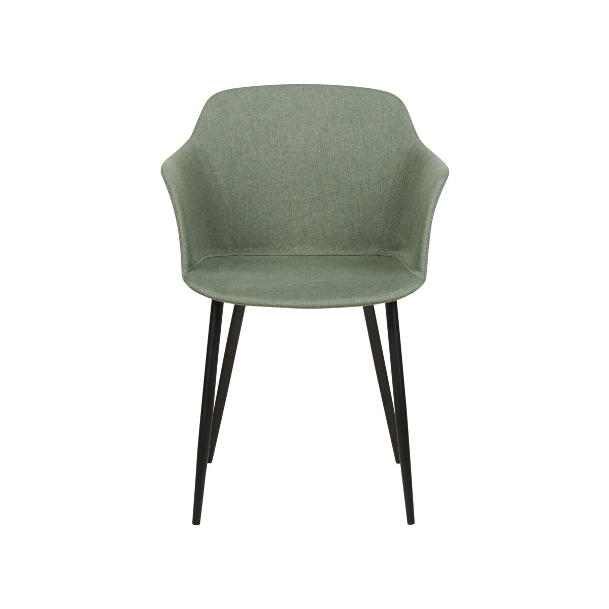 Zestaw 2 krzeseł do jadalni ciemnozielony ELIM