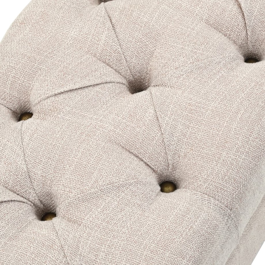 vidaXL Ławka ze schowkiem, lite drewno i stal, 111 x 34 x 37 cm