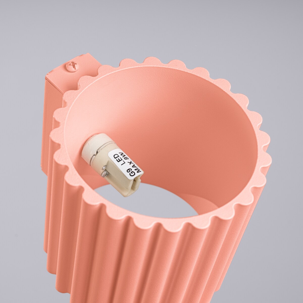 Kinkiet AURA brzoskwiniowy G9