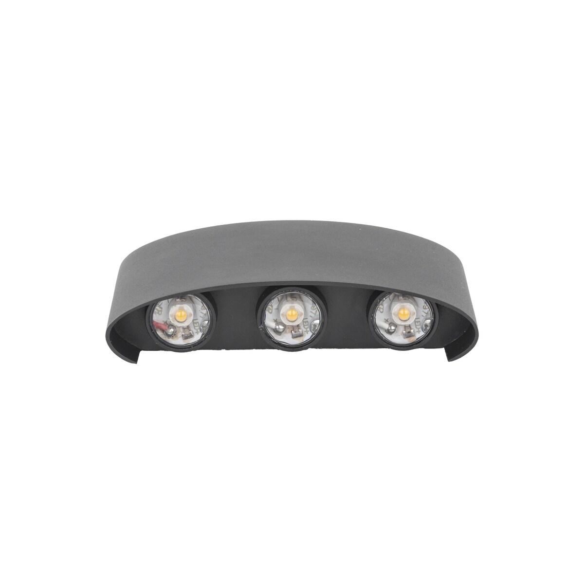Kinkiet zewnętrzny LED 6W ARROW grafitowy IP54 TK Lighting 18085 natynkowa lampa ścienna 3000K 480 lm