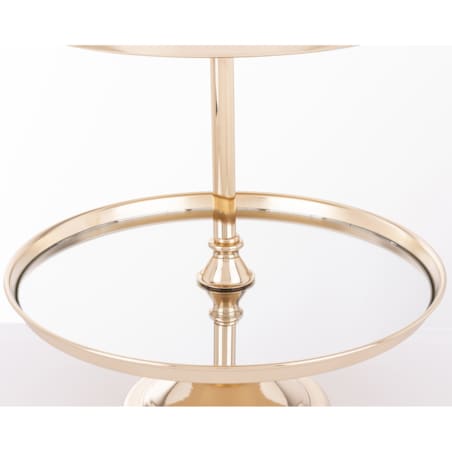 Patera szklana 2-poziomy 52x31x31 cm ALTOPIANO-2