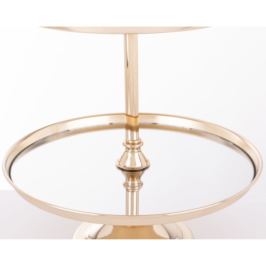 Patera szklana 2-poziomy 52x31x31 cm ALTOPIANO-2