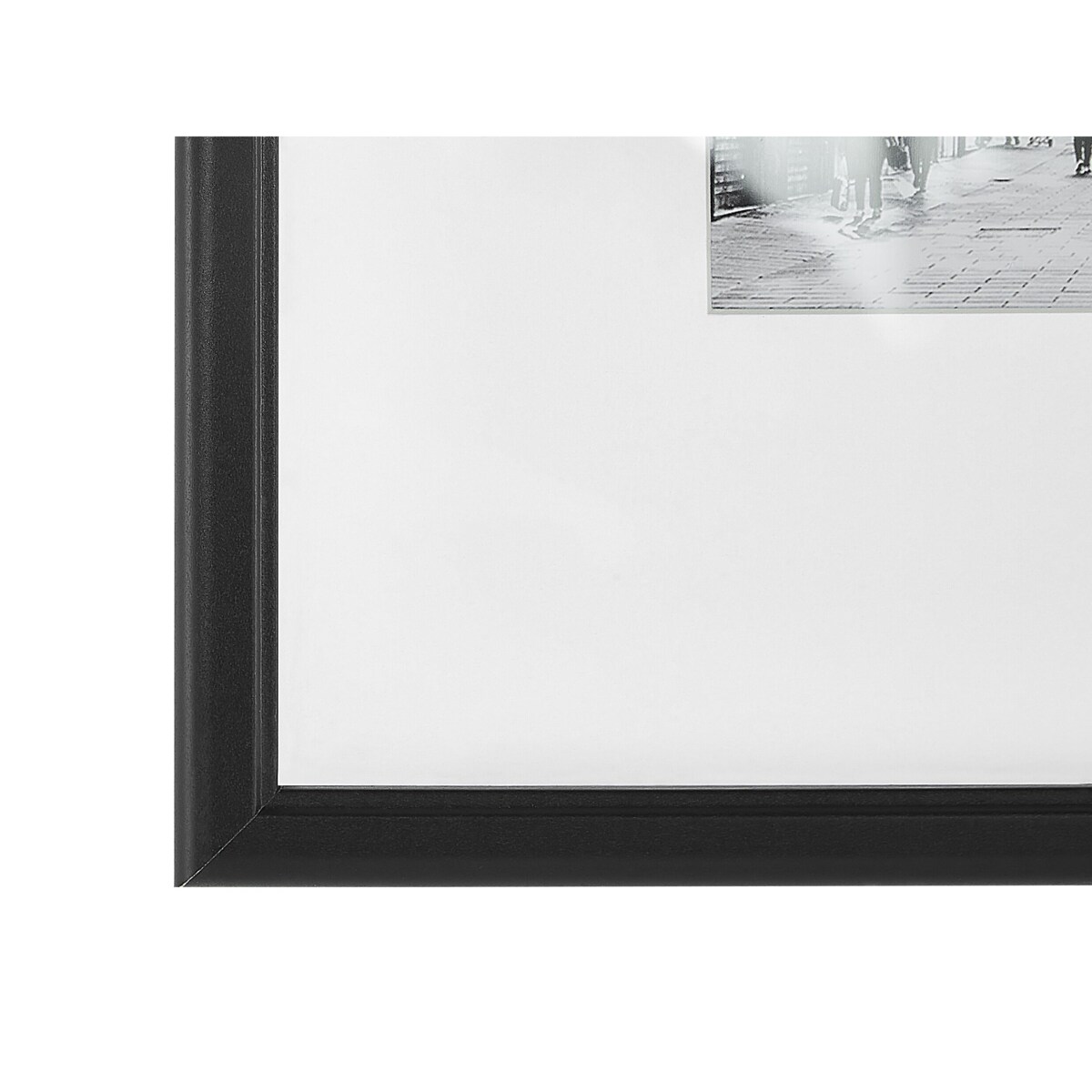 Galeria ścienna krajobrazy 7 ramek czarna ZINIARE