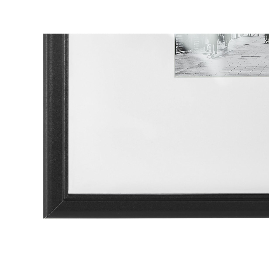 Galeria ścienna krajobrazy 7 ramek czarna ZINIARE