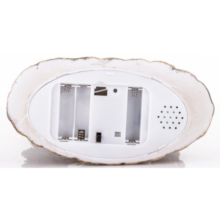 Dekoracja świąteczna LED i pozytywka - szopka w kuli 20x21x10 cm GORDALINA