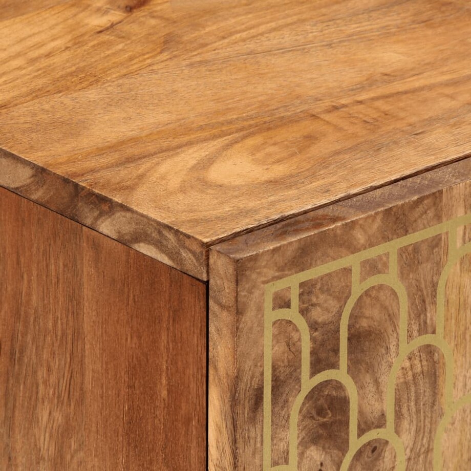 vidaXL 2-cz. zestaw mebli łazienkowych, lite drewno mango