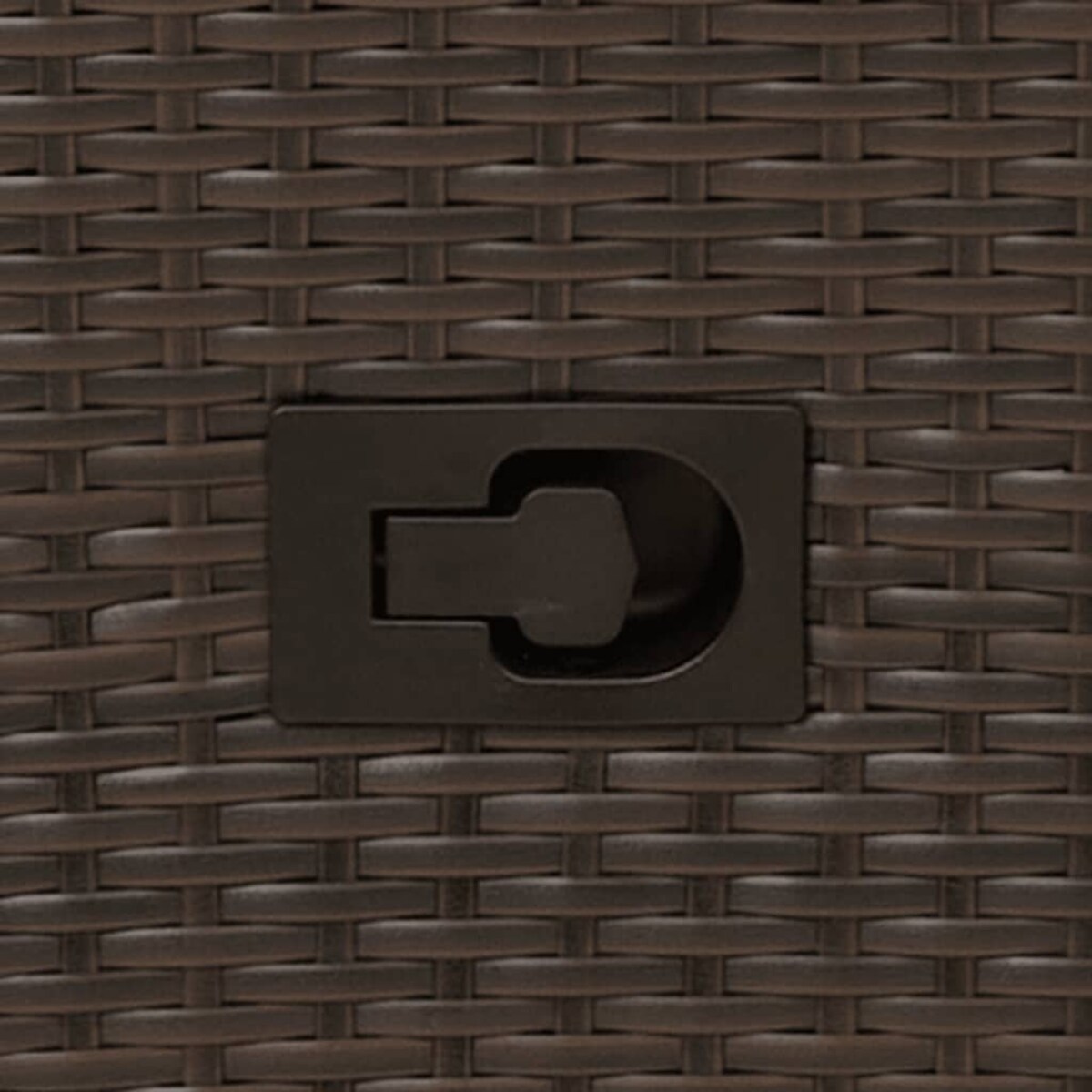 vidaXL Rozkładane fotele ogrodowe, 2 szt, poduszki, brązowy rattan PE