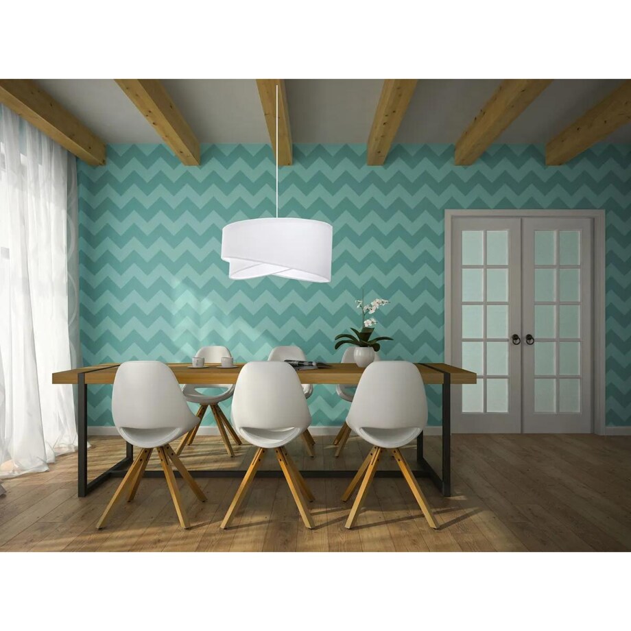 Lampa wisząca GEMSTONE biała