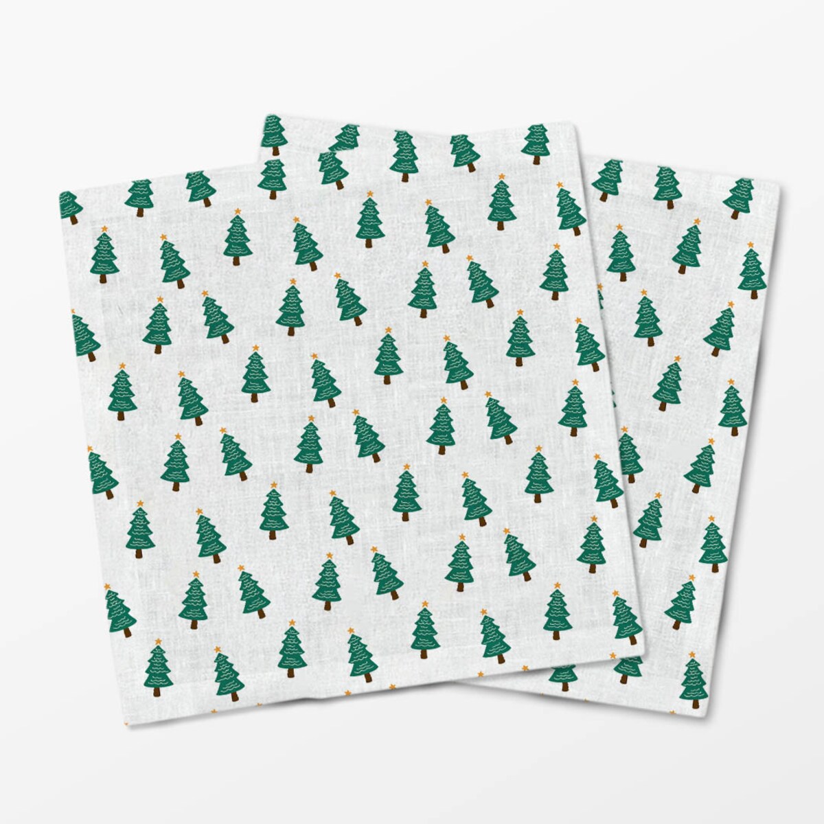 Serwetki świąteczne - Choinki (2 szt.)