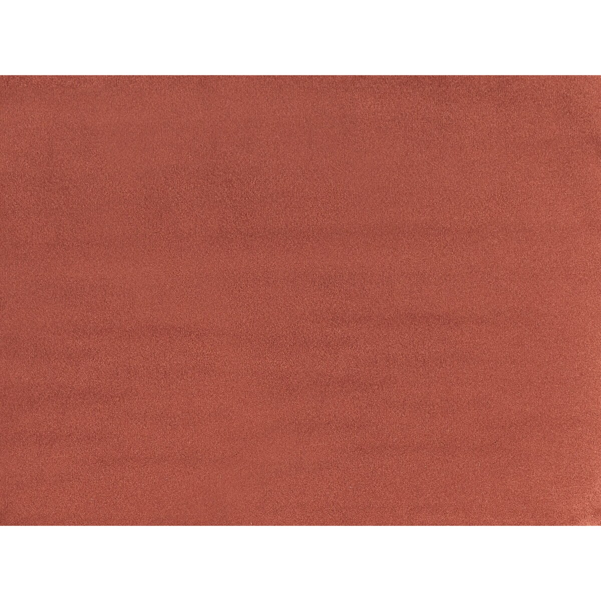 Sofa w kształcie U ALNES Jasnoczerwony Welur dla 6 osób Symetryczny