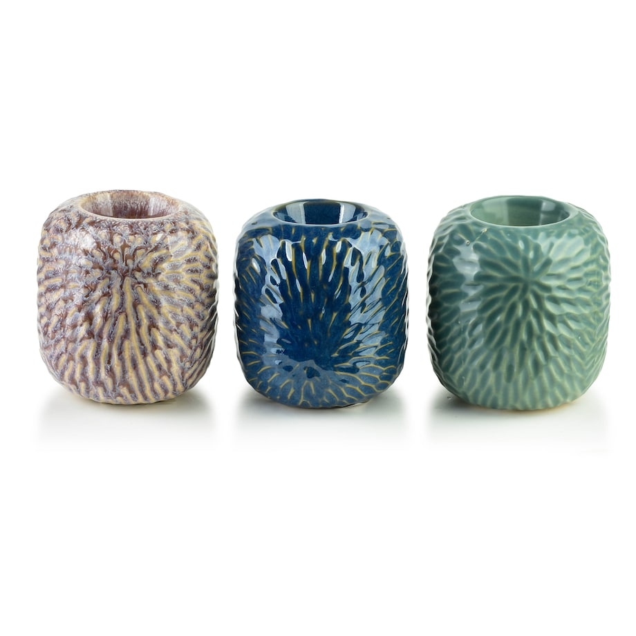 YARINE SMALL Świecznik 9,5x9x5x10,5cmna tealight