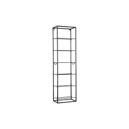 Wieszak na wino SINGLE, na 6 butelek, 66 x 12 x 18 cm