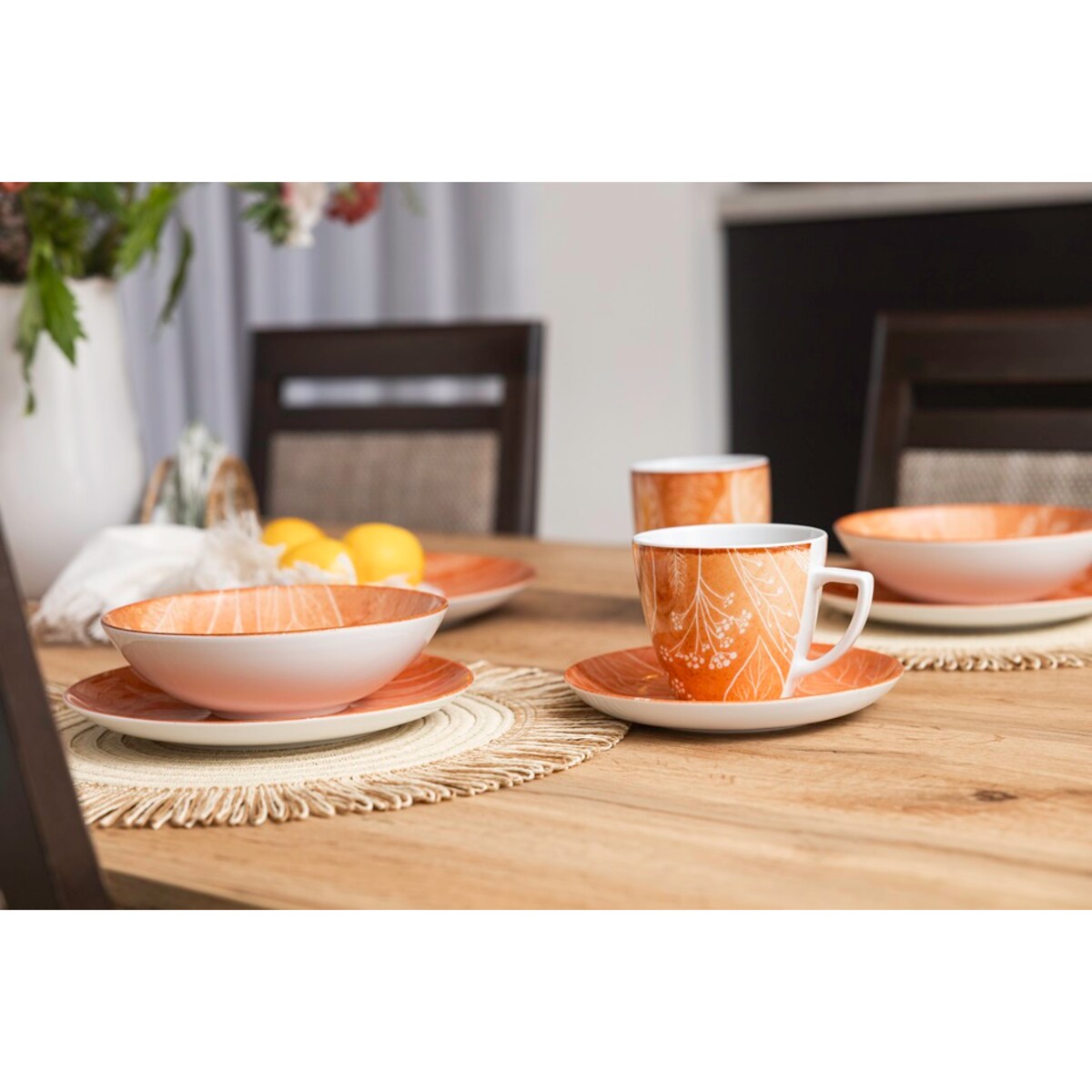 Filiżanka 350 ml ze spodkiem Beata, Dorota Cztery Pory Roku Lato LU40 (9075C)