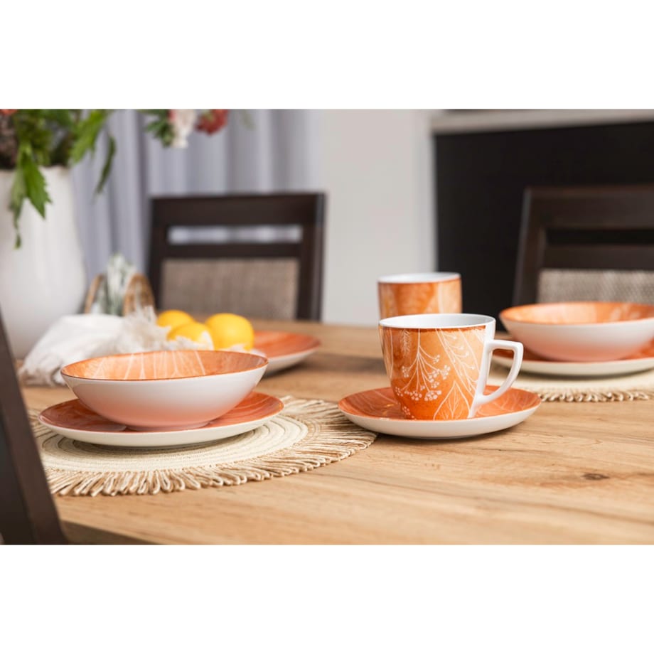 Filiżanka 350 ml ze spodkiem Beata, Dorota Cztery Pory Roku Lato LU40 (9075C)