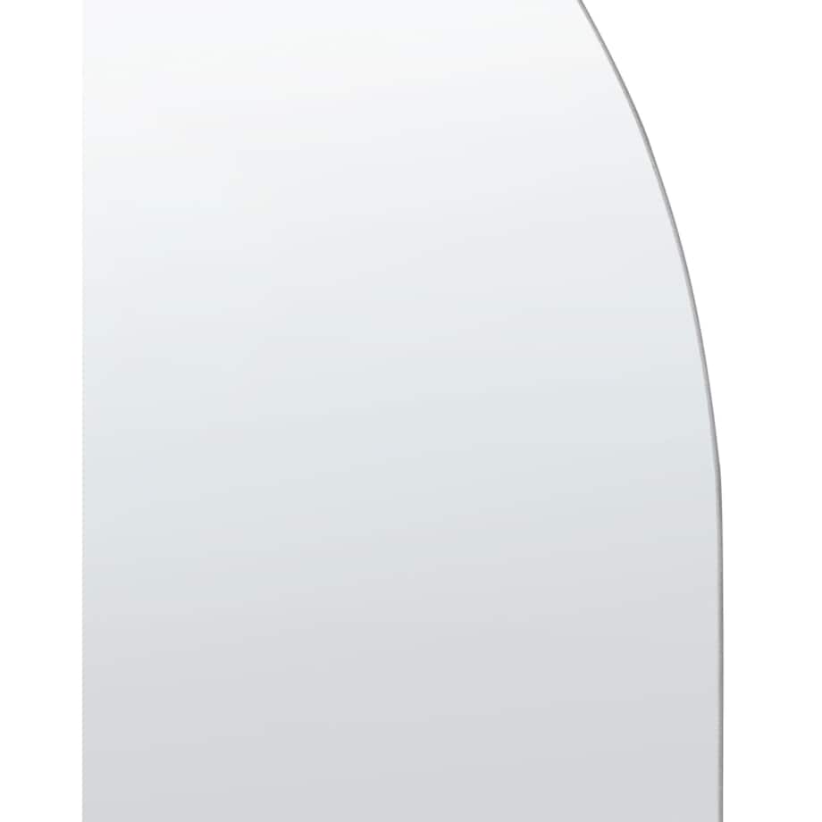 Owalne lustro ścienne 40 x 80 cm srebrne ALFORTVILLE