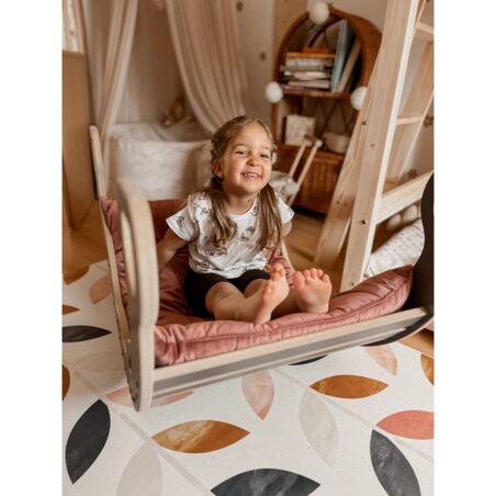 Poducha materac do DUŻEGO bujaka - RÓŻOWY