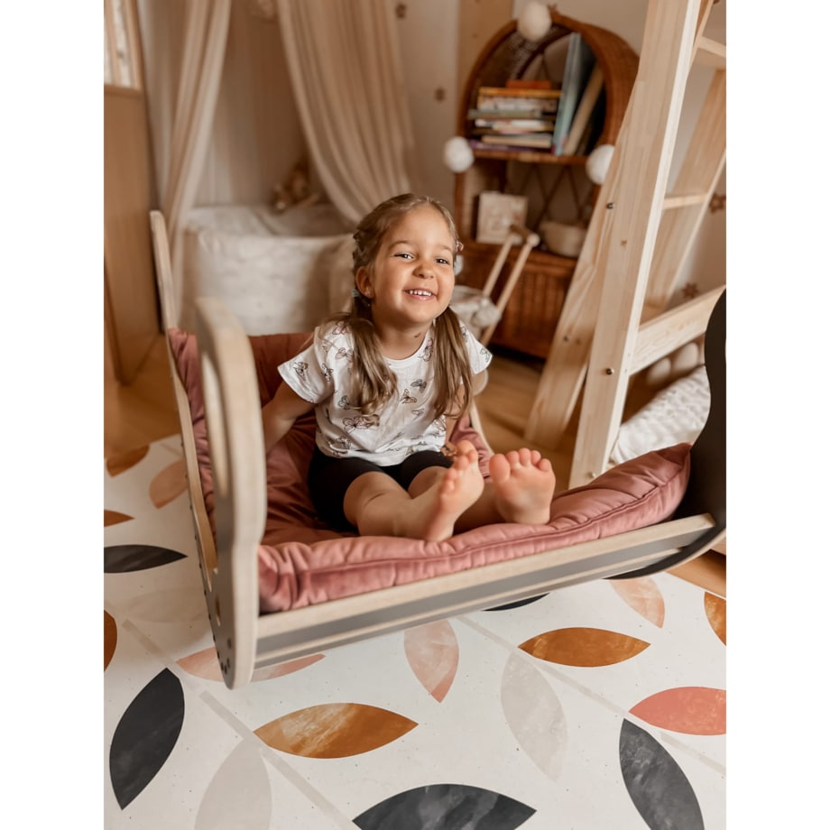 Poducha materac do DUŻEGO bujaka - RÓŻOWY