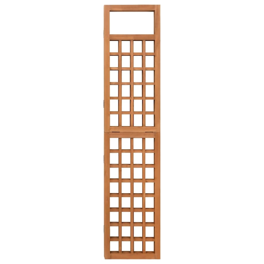 vidaXL Parawan pokojowy 3-panelowy/trejaż, drewno jodłowe, 121x180,5cm