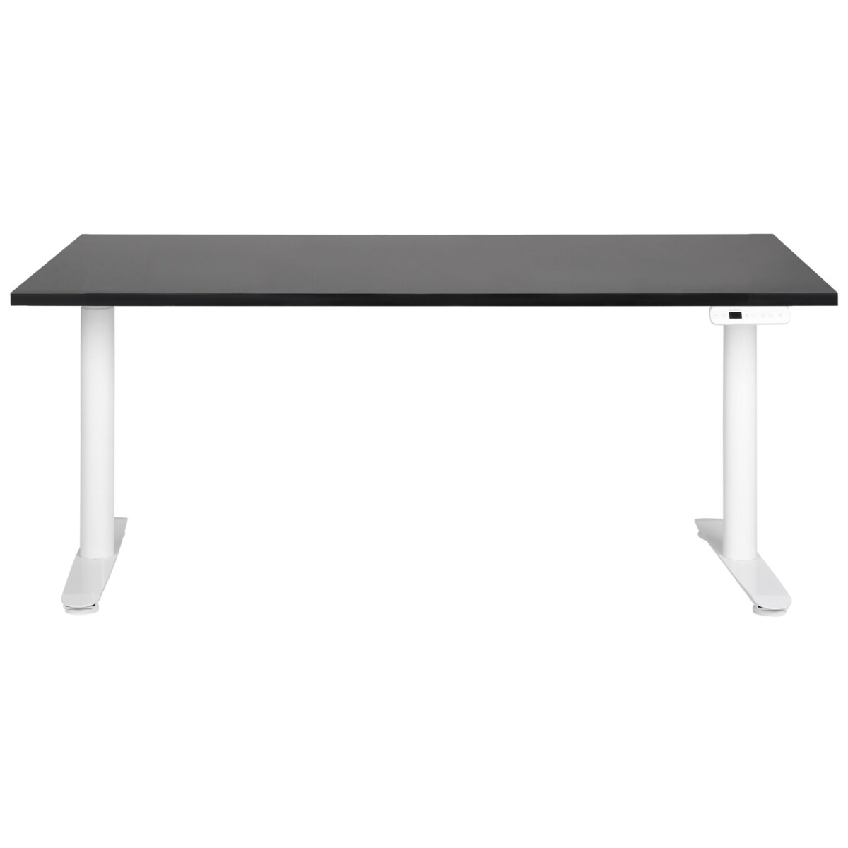 Biurko regulowane elektrycznie DESTINAS Czarny/ biały 160 cm 72 cm