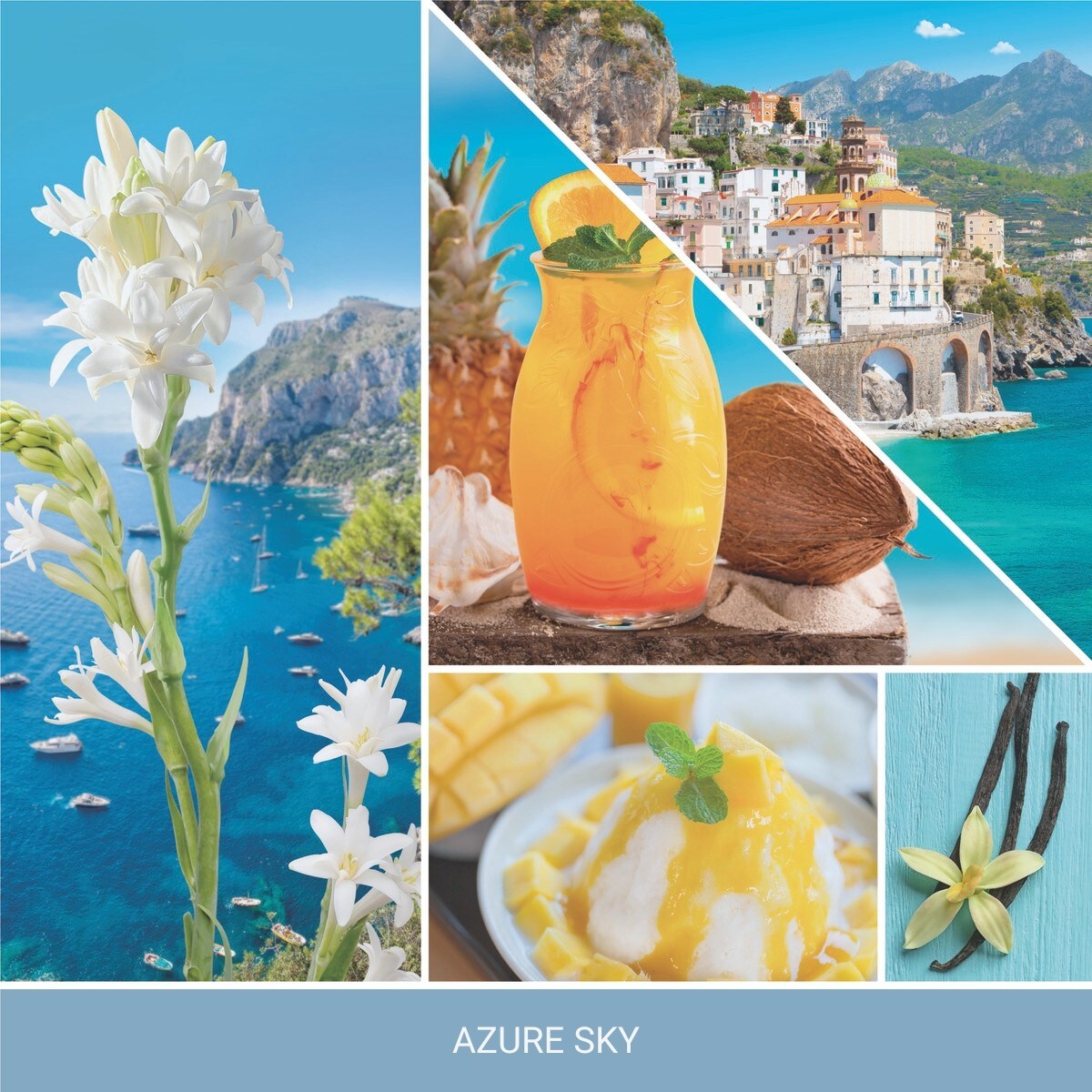 YC SIGNATURE – Świeca duża AZURE SKY