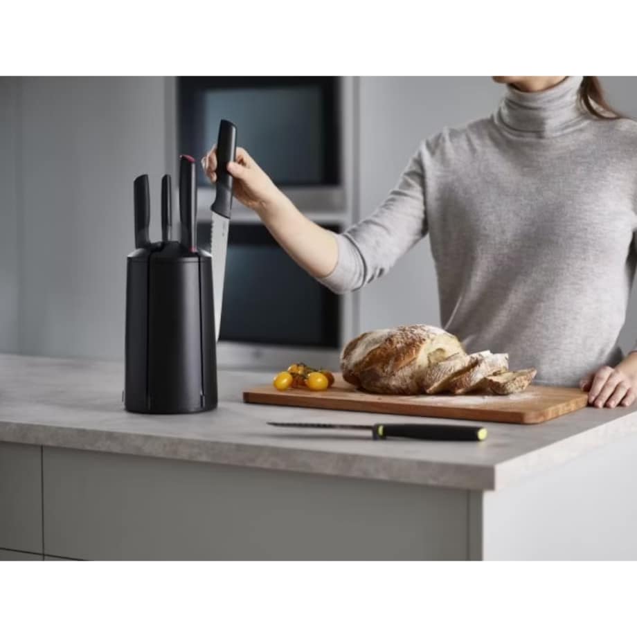 Zestaw 5 noży w obrotowym stojaku Elevate, Joseph Joseph