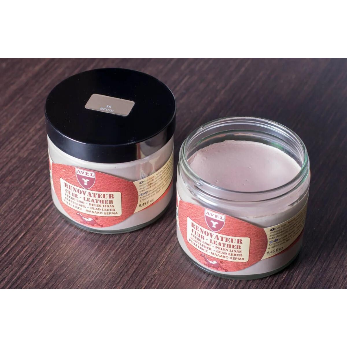 Krem koloryzujący do skóry AVEL LTHR Cream Renovator 250ml beżowy