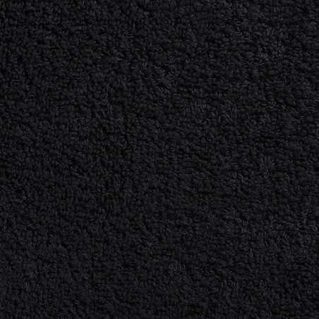 vidaXL Ręczniki premium SOLUND, 4 szt., czarne, 50x100 cm, 600 g/cm²