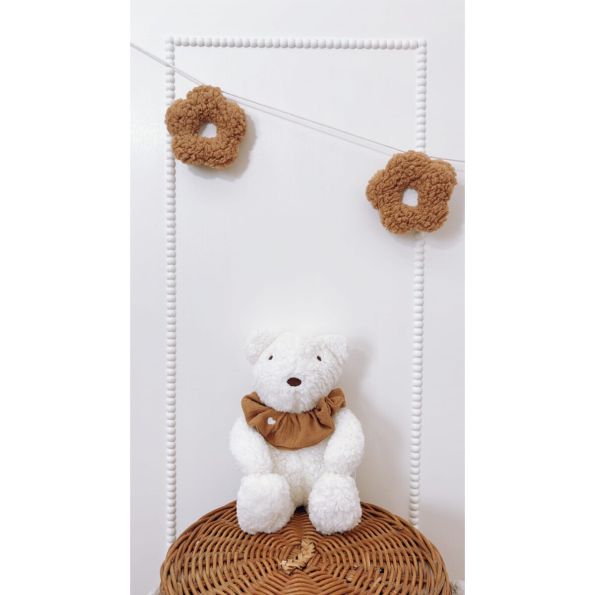 Przytulanka Miś z frotką - Camel