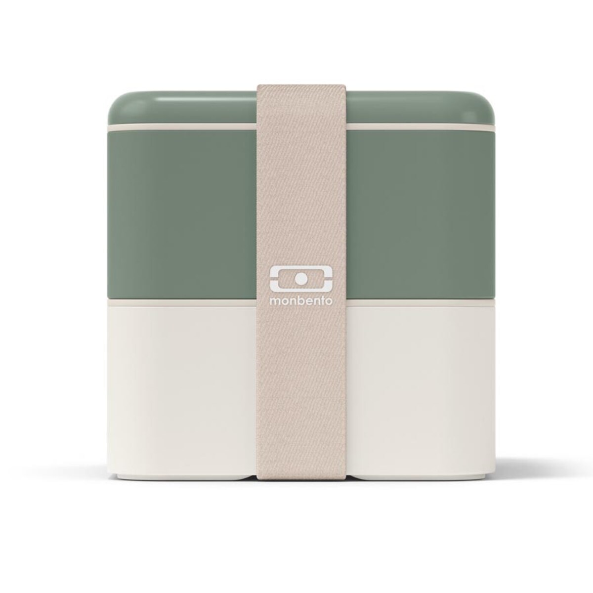 Lunchbox Natural Green Bento Square, 1700 ml, Monbento
