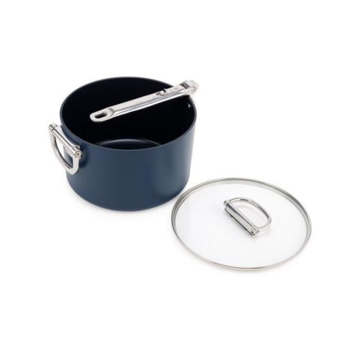 Rondel ze składanym uchwytem (23 cm) + pokrywka Space Joseph Joseph