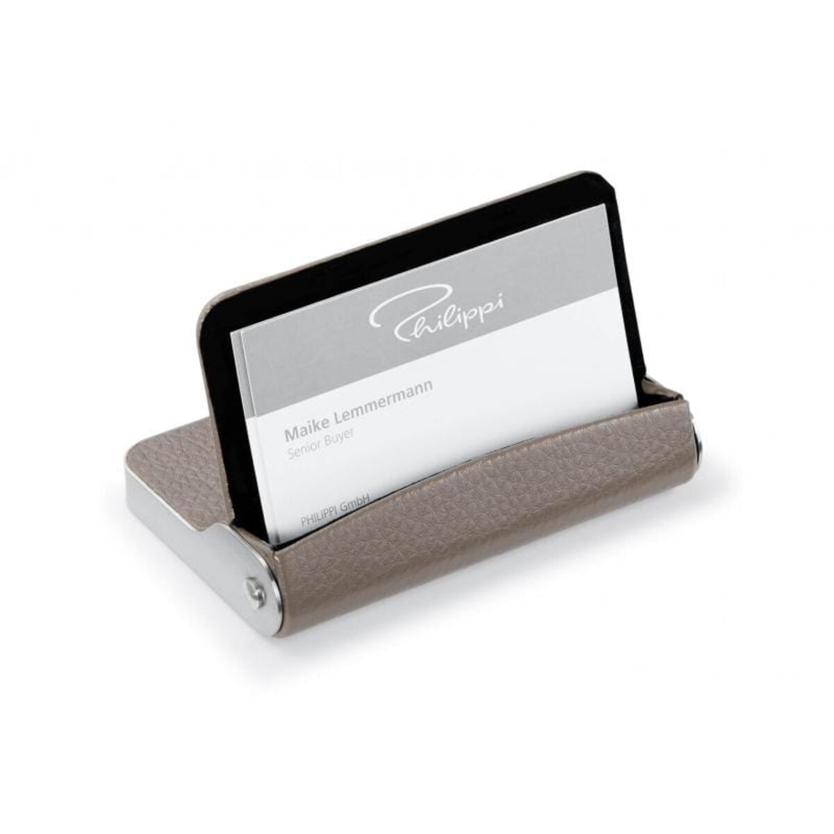 Etui na karty/podstawka na telefon Dion, skóra