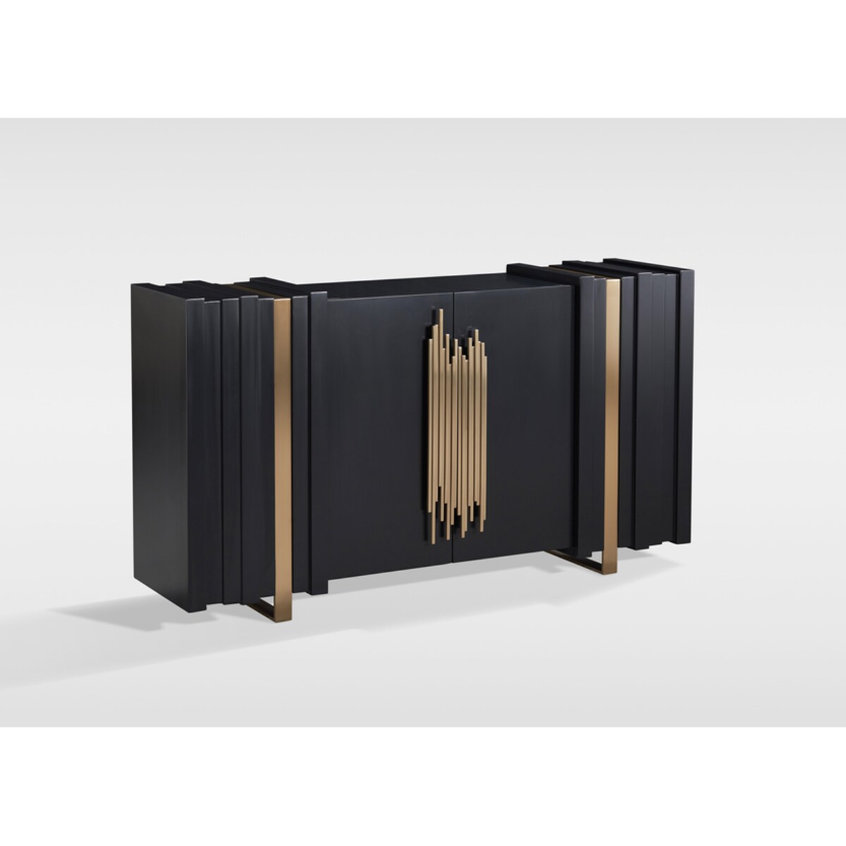 Komoda złota Pedro Glamour Premium 160x40x90