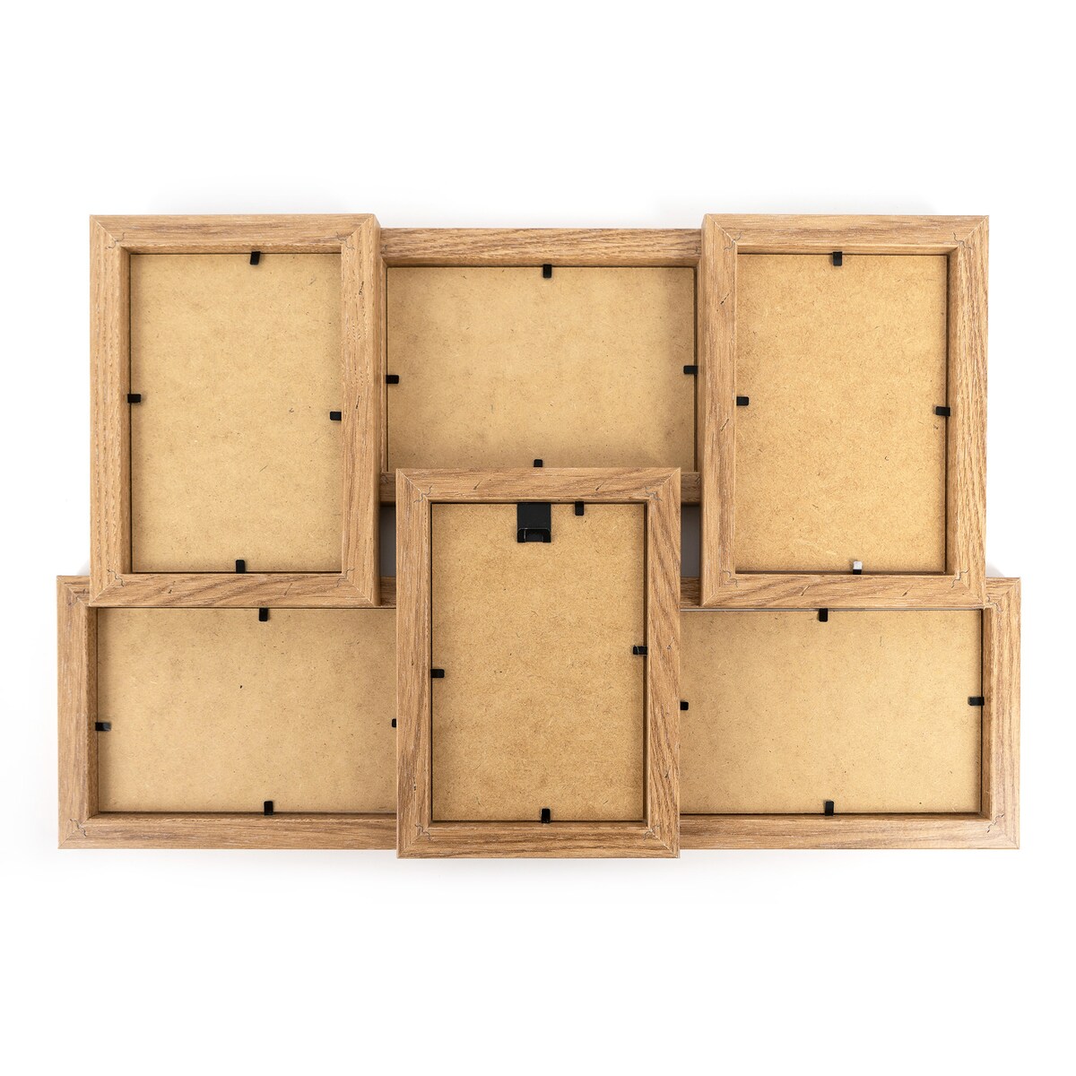 Multirama ramka na zdjęcia 6 zdjęć. W kolorze dębowym multirama na sześć zdjęć 10x15 cm Ramka na zdjęcia 6 w 1 MULTI HEN 01 FRAMAI