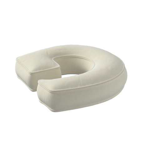 Poduszka literka G, śmietankowa biel, 35x40cm, Posh Velvet