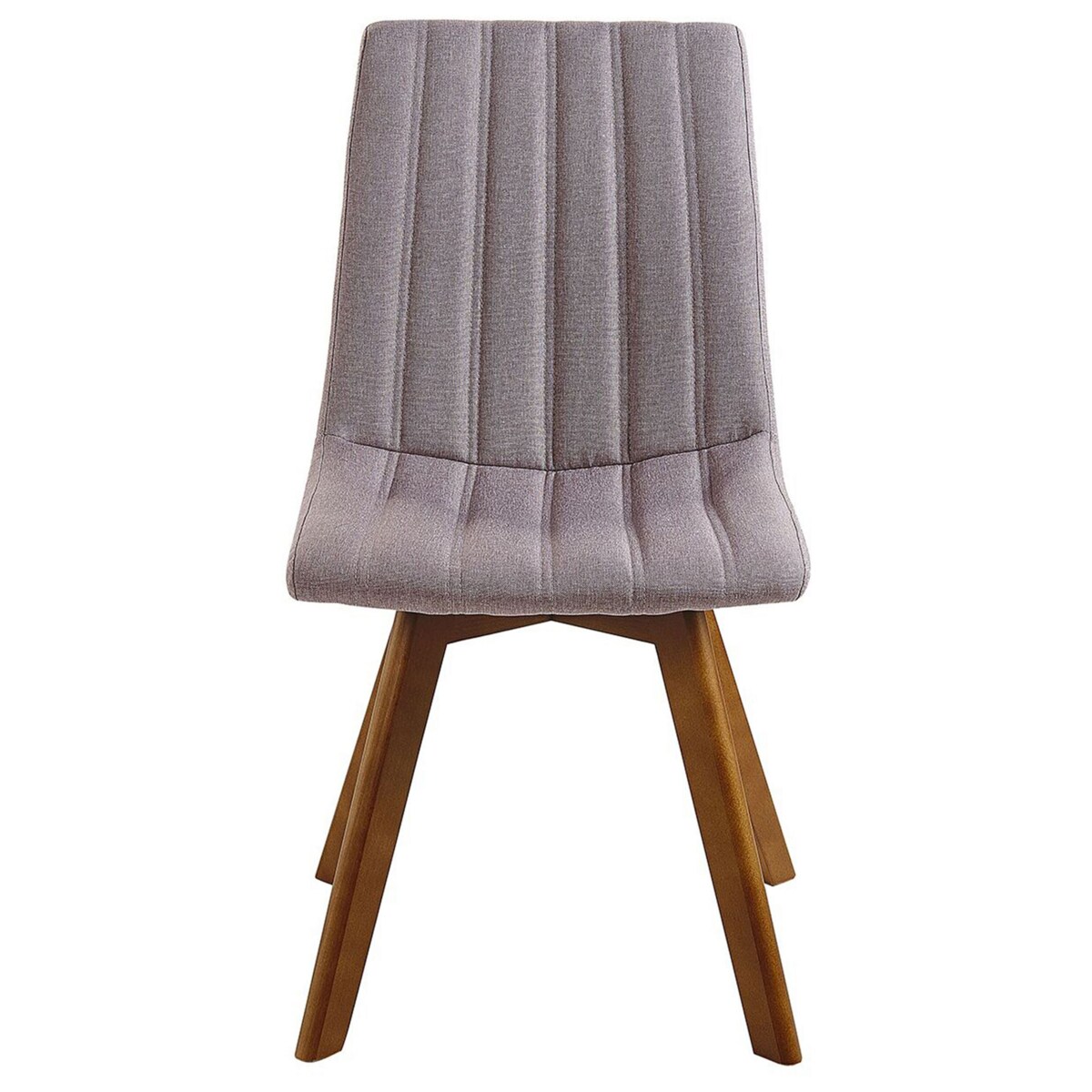 Zestaw 2 krzeseł do jadalni CALGARY Beżowoszary