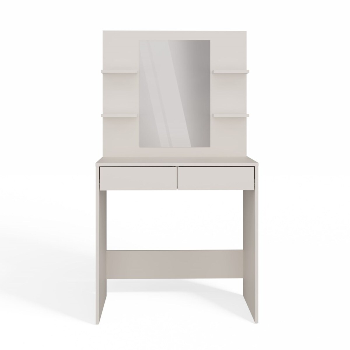 Toaletka Kosmetyczna z Lustrem Do Makijażu MARINA 4P + Biurko 2S Kaszmir