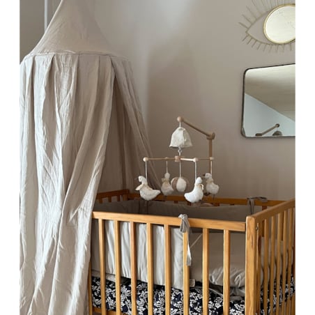 Gąska – karuzela do łóżeczka z obrotową pozytywką