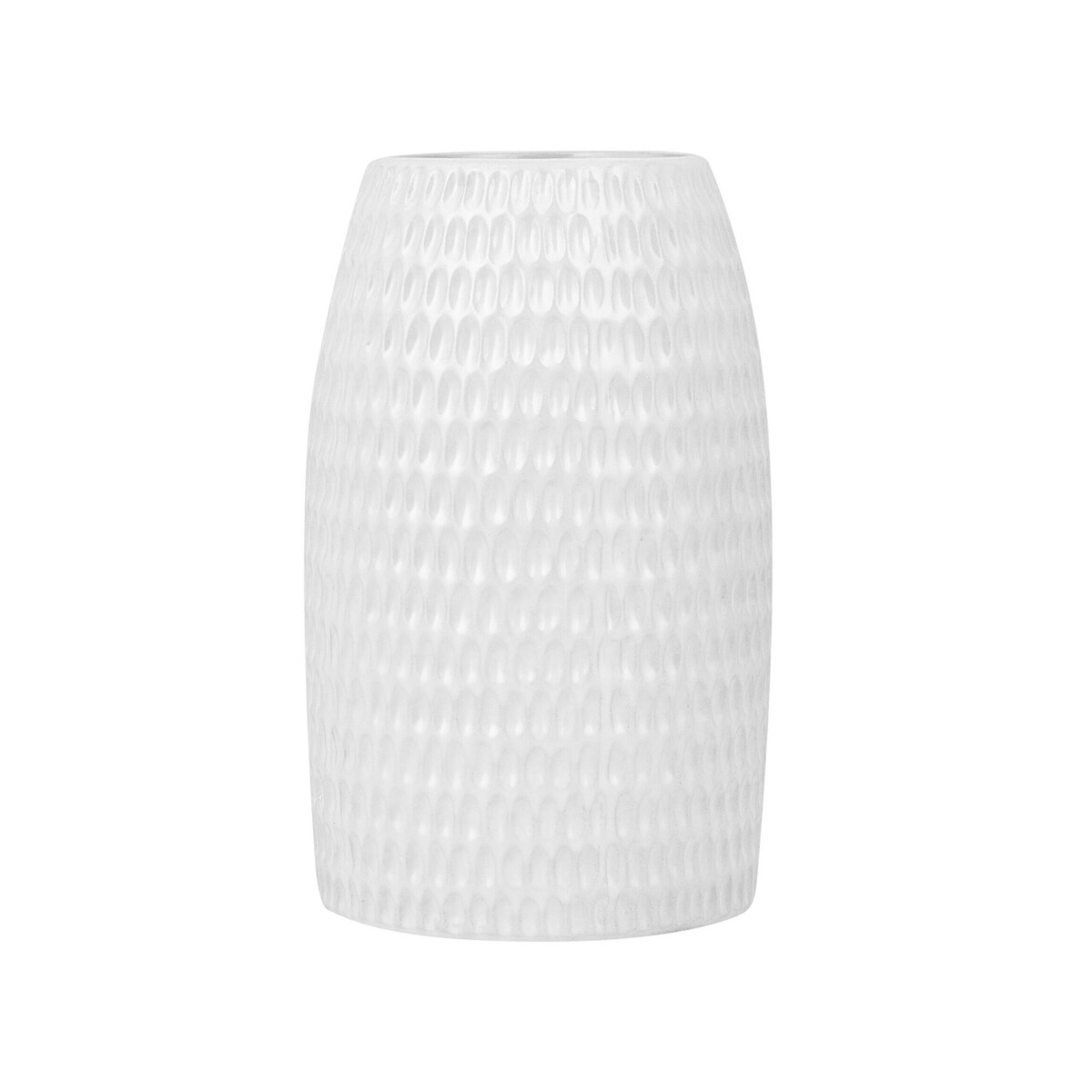 Wazon dekoracyjny ceramiczny biały LINZI