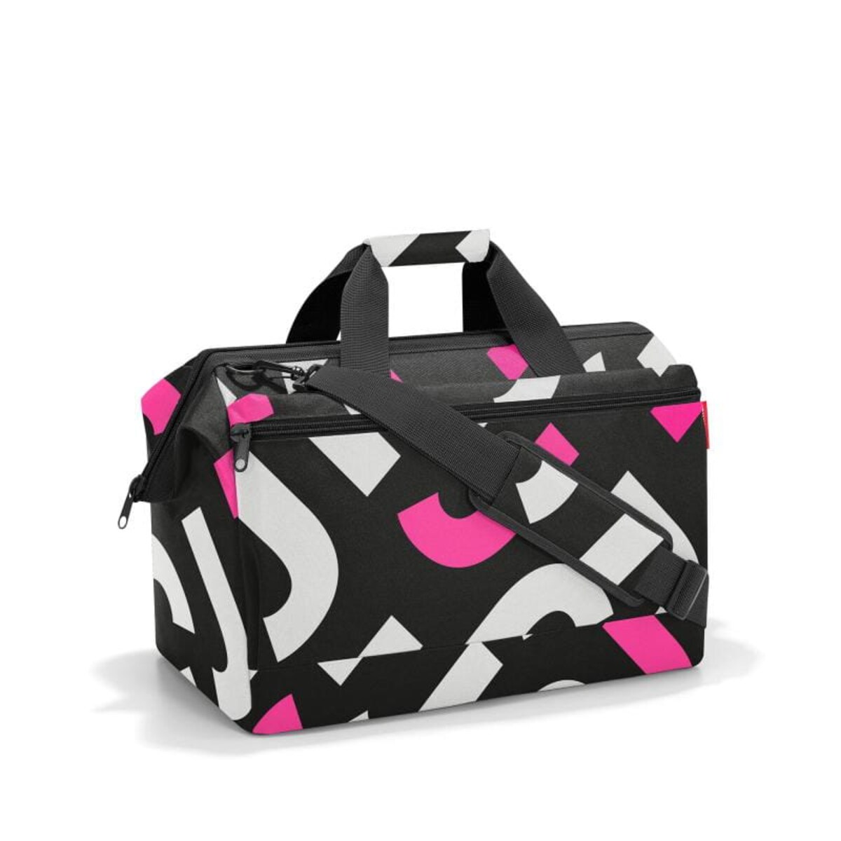 Torba allrounder L pocket signature bold pink