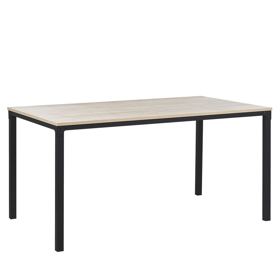 Stół do jadalni HOCKLEY Jasnobrązowy 150 cm 90 cm