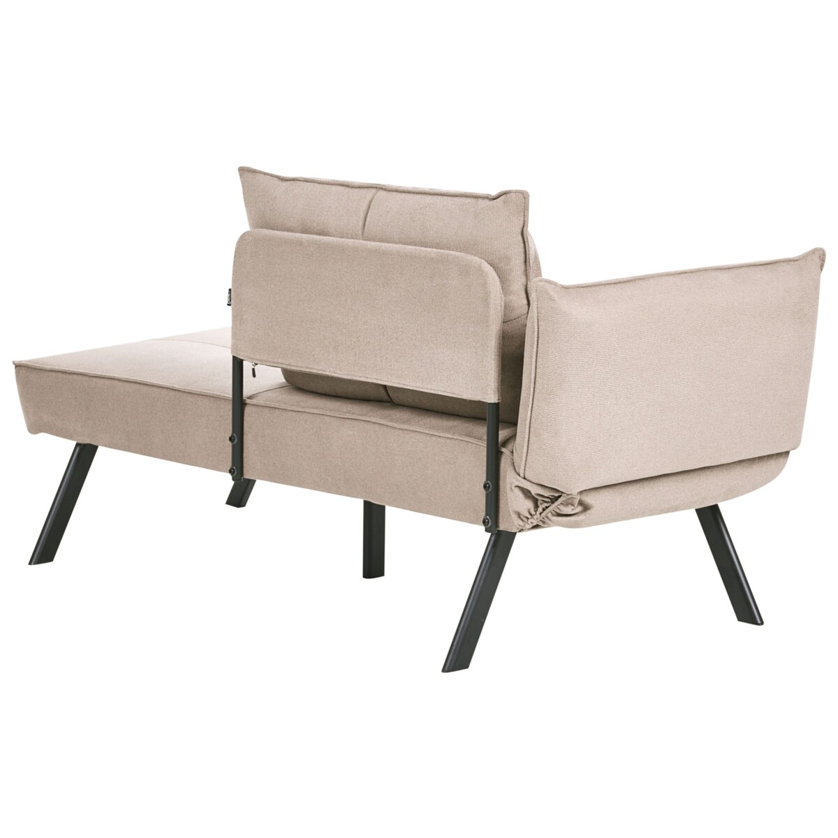 Szezlong lewostronny ROCAMADOUR Beżowoszary