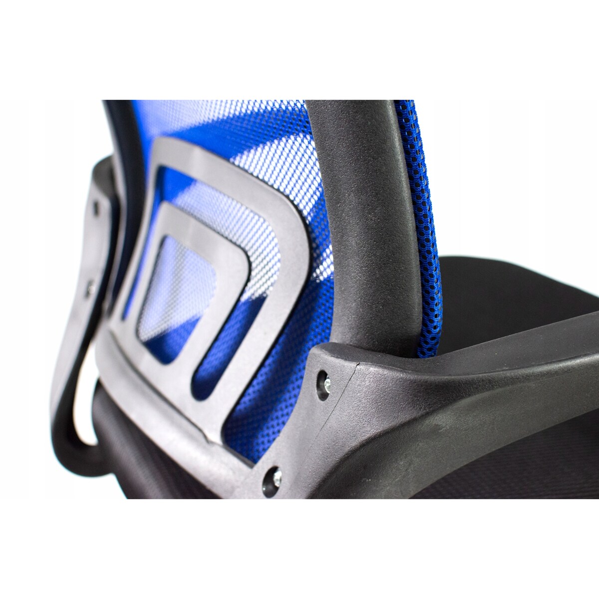 Krzesło biurowe profilowane SMART niebieskie