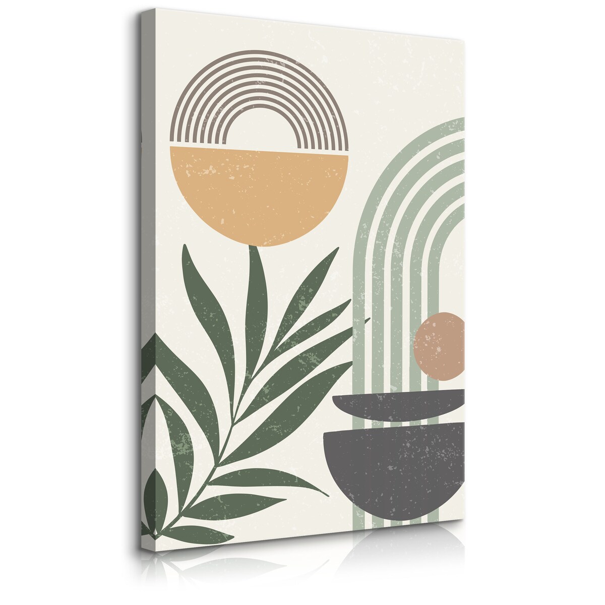 Obraz Gałązka Oliwna Słońce Boho 80x120cm