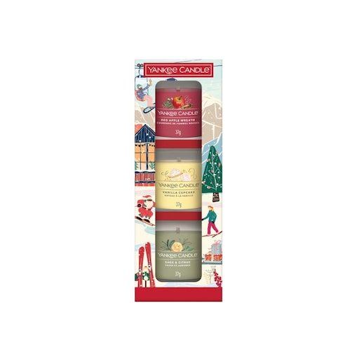 Yankee Candle zestaw prezentowy 3 ŚWIECE MINI