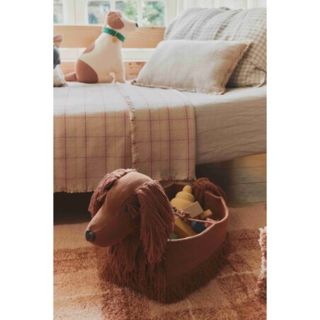 Pies Poppy – Kosz do Przechowywania Wouf Wouf, Lorena Canals